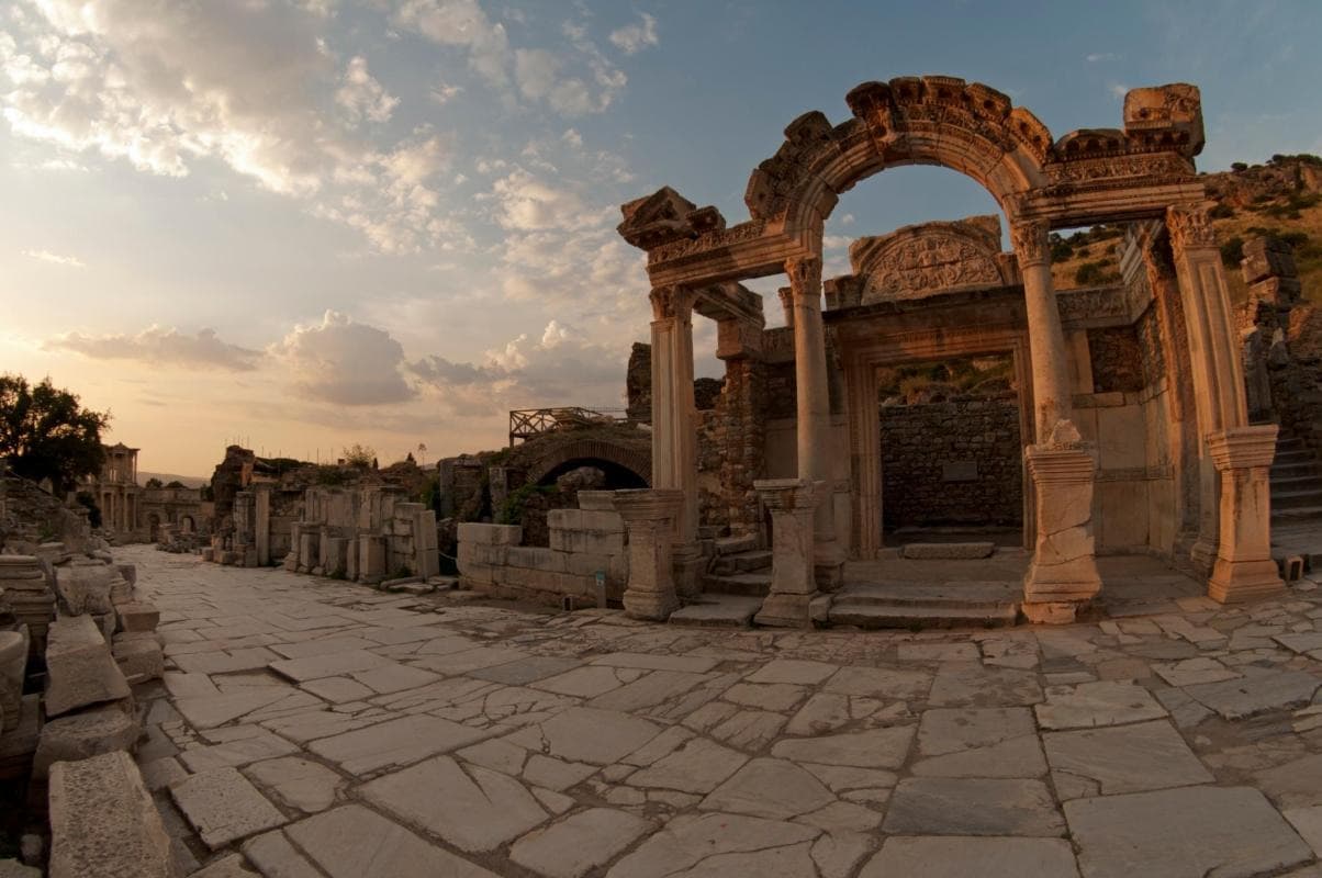 Temple of Hadrian at Ephesus