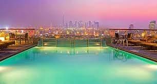 The Edge Pool Bar - Hilton Dubai Creek