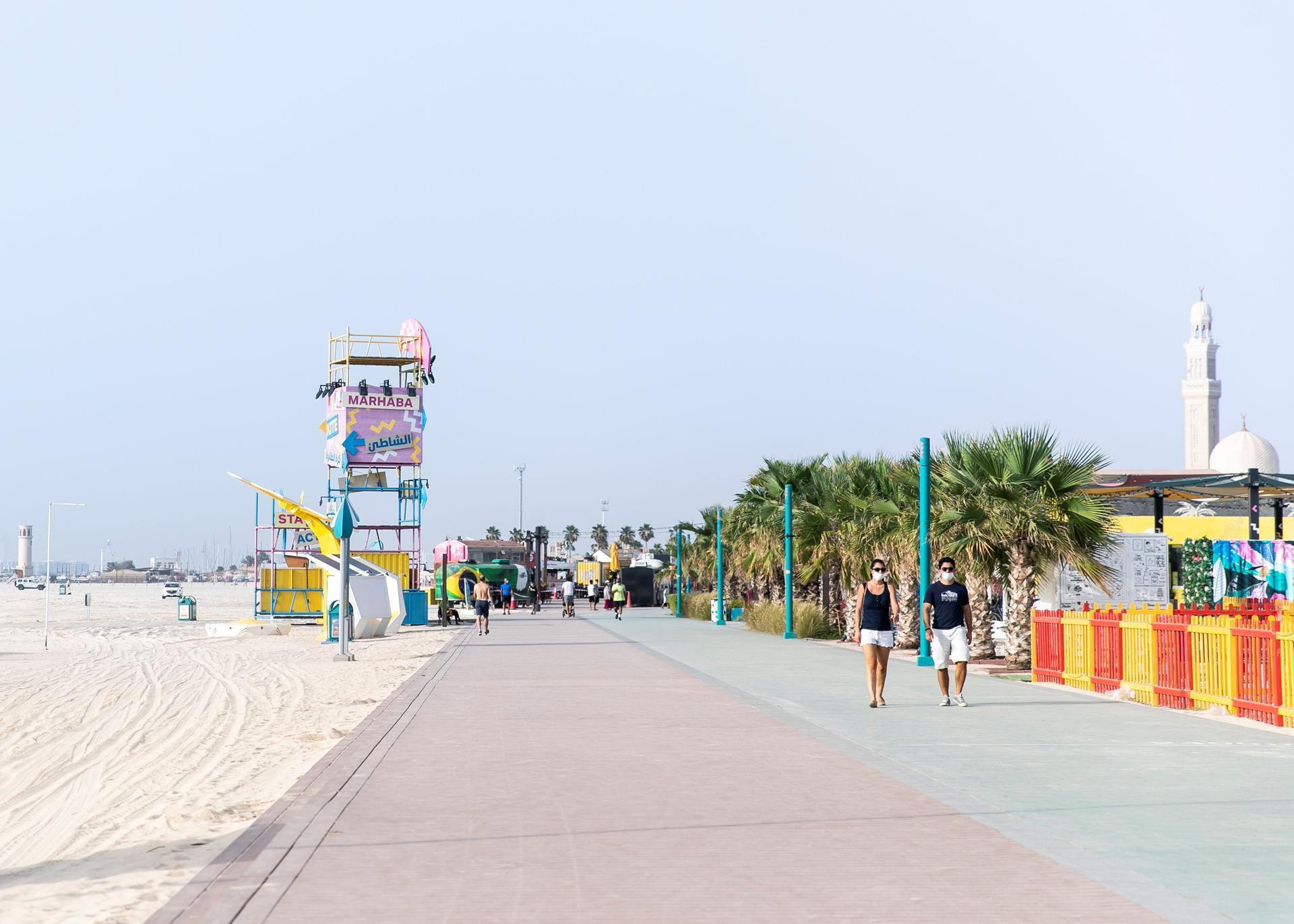 Kite Beach's running track