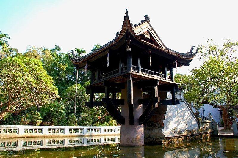 One-Pillar Pagoda (Chua Mot Cot)