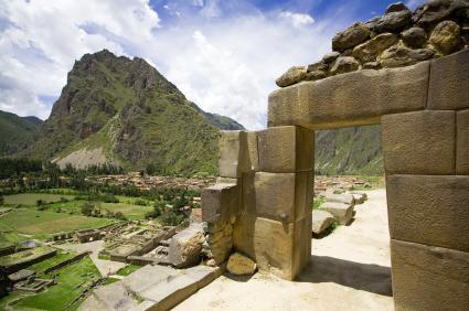 Ollantaytambo-Ruinen