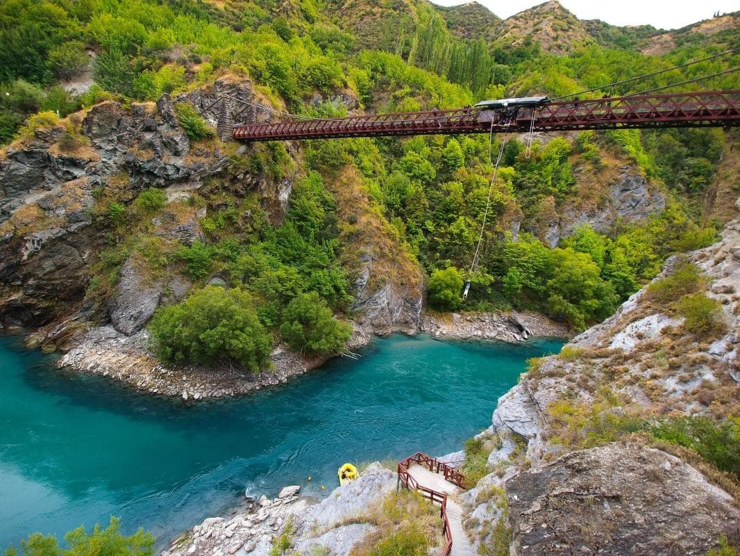 Karaua-Hängebrücke