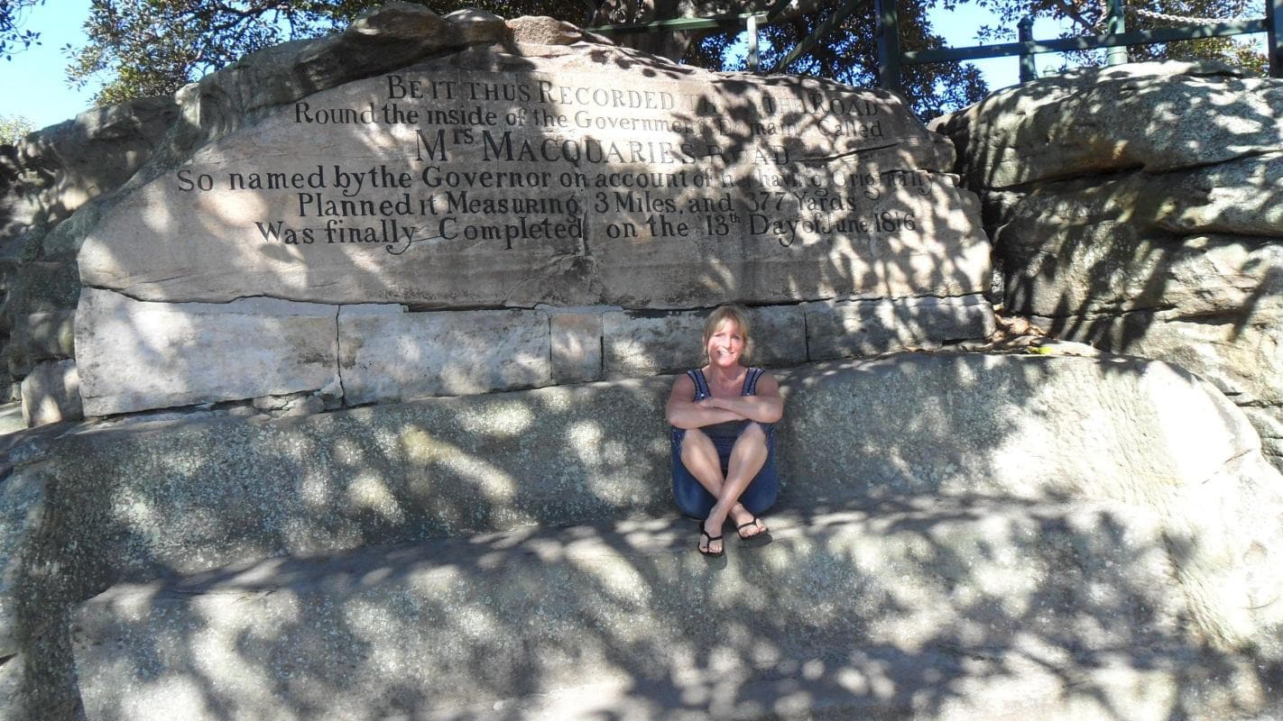 Mrs Macquarie's Chair