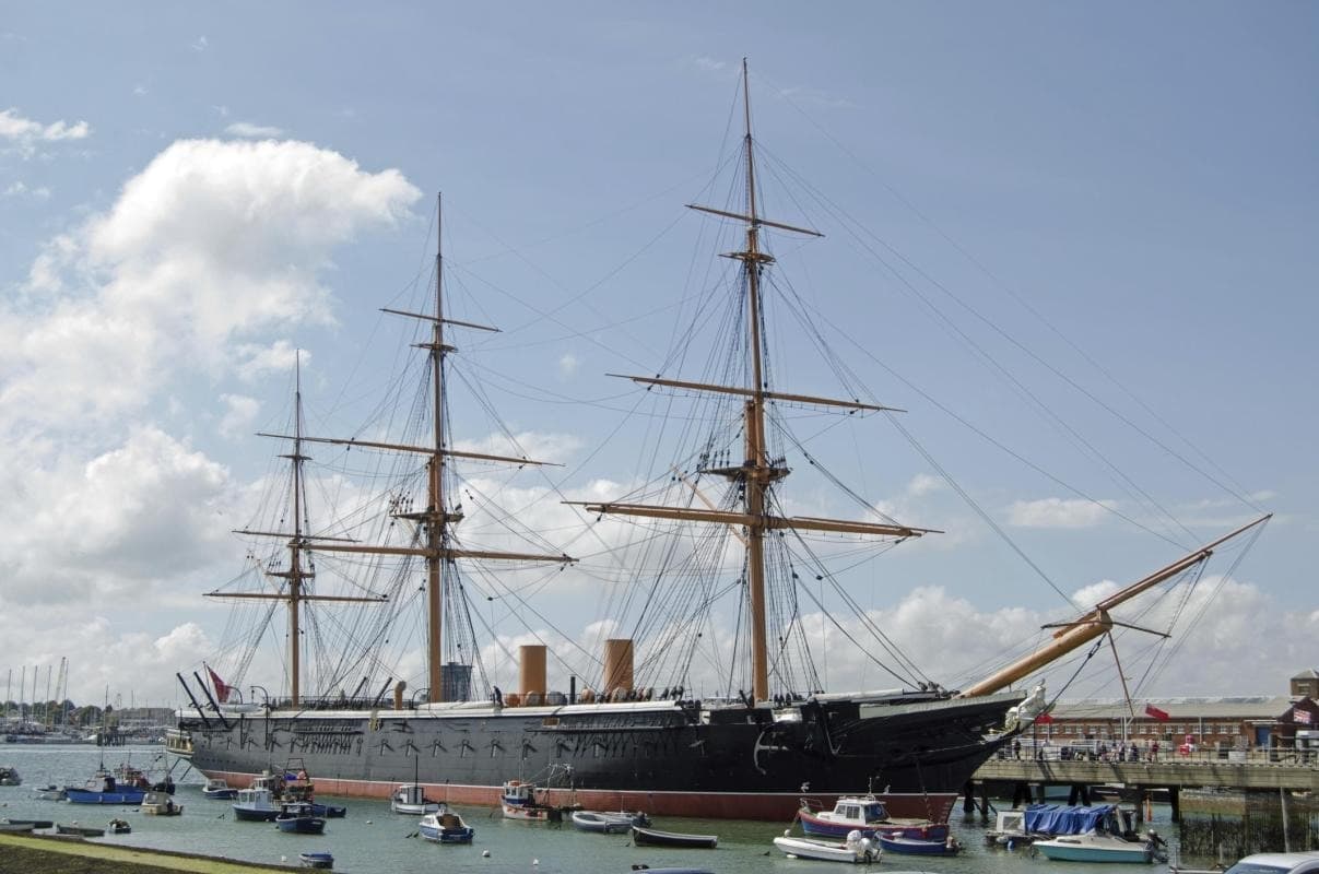 Historische Werft von Portsmouth