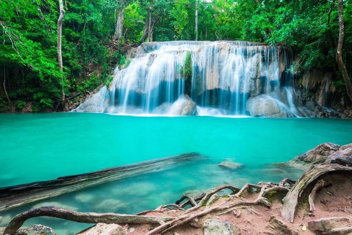 Erawan National Park (Erawan Falls)