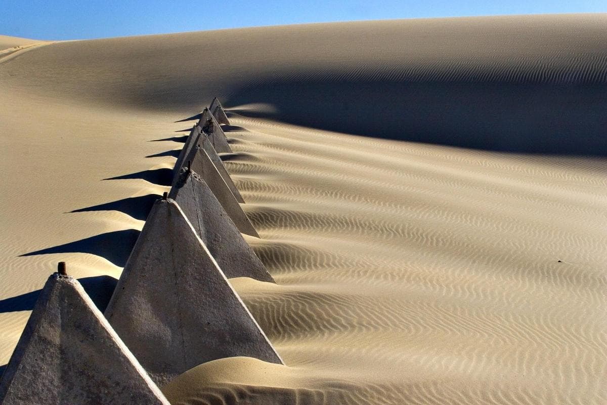 Sanddünen von Stockton Beach