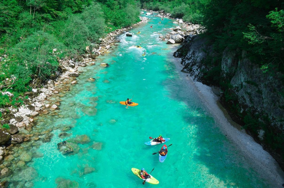 Soca River (Isonzo River)