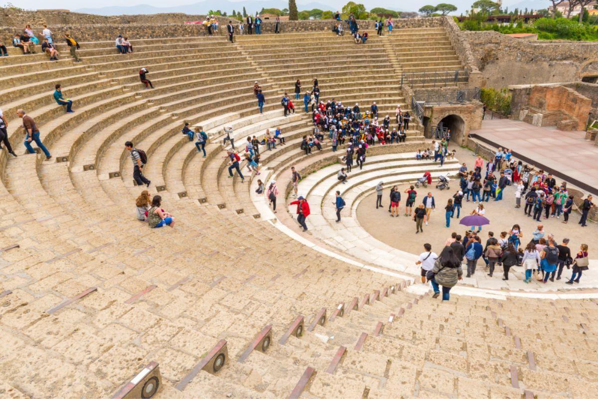 Großes Theater von Pompeji