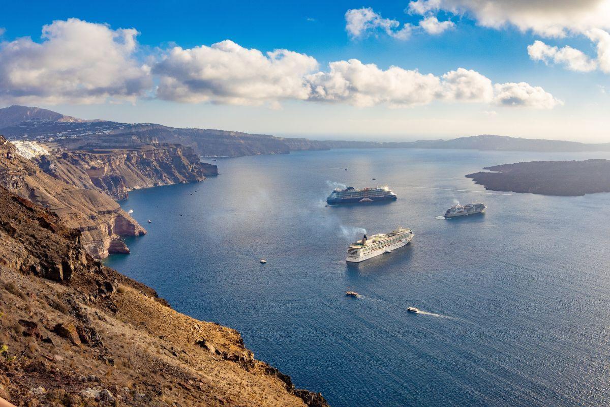 Santorini Volcano