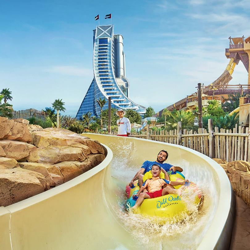 Wild wadi with meal